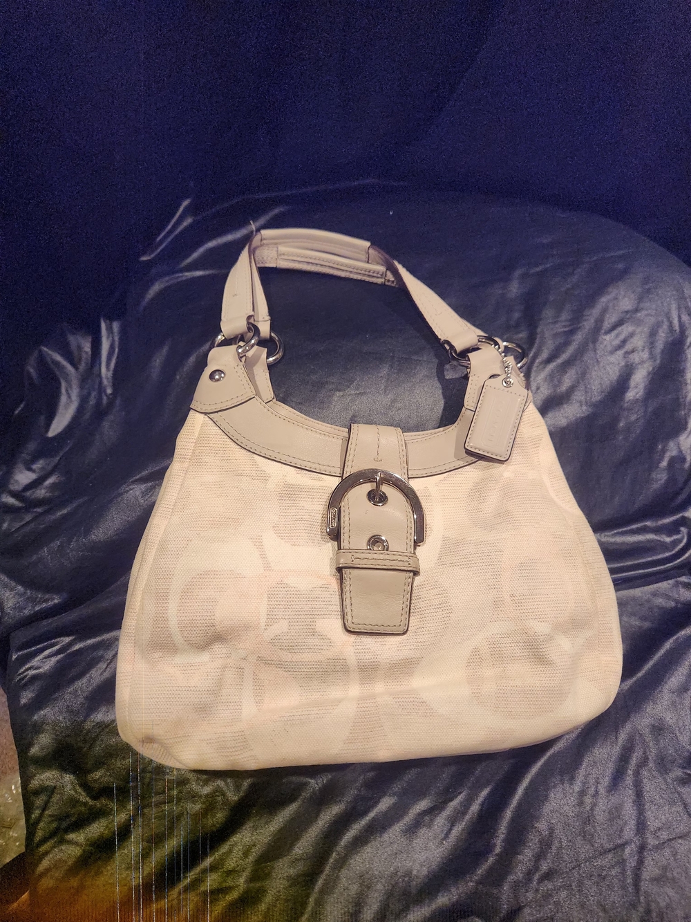 Vintage Coach Soho Optic Lynn Multicolor Shoulder Bag